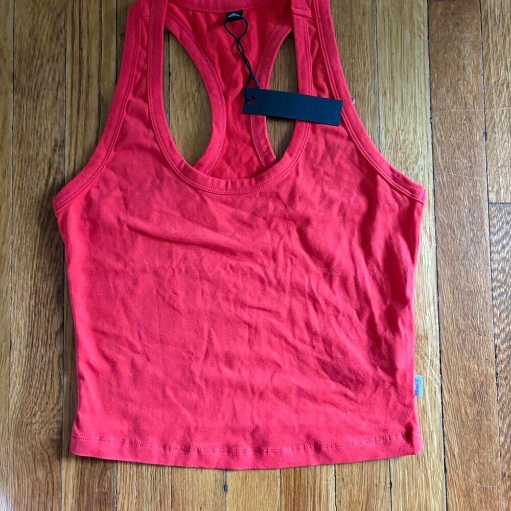 NWT Oner Active flame orange tank top